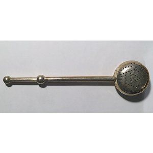 Silver Sliding Tea Infuser with Long Stem